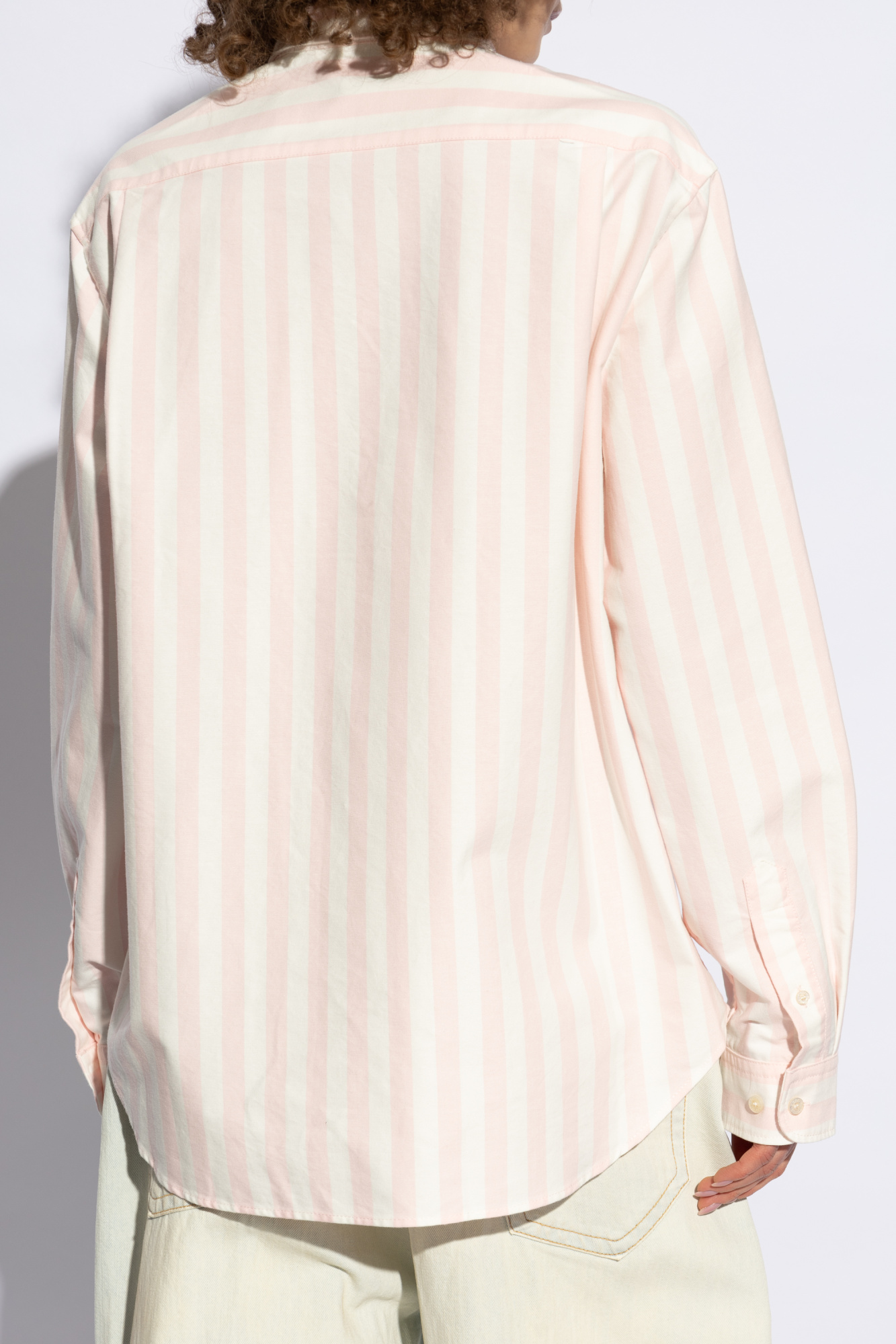 【Acne Studios】コットンブレンドジャージセーターシャツ Acne Studios Striped Shirt | Women's Clothing | Vitkac